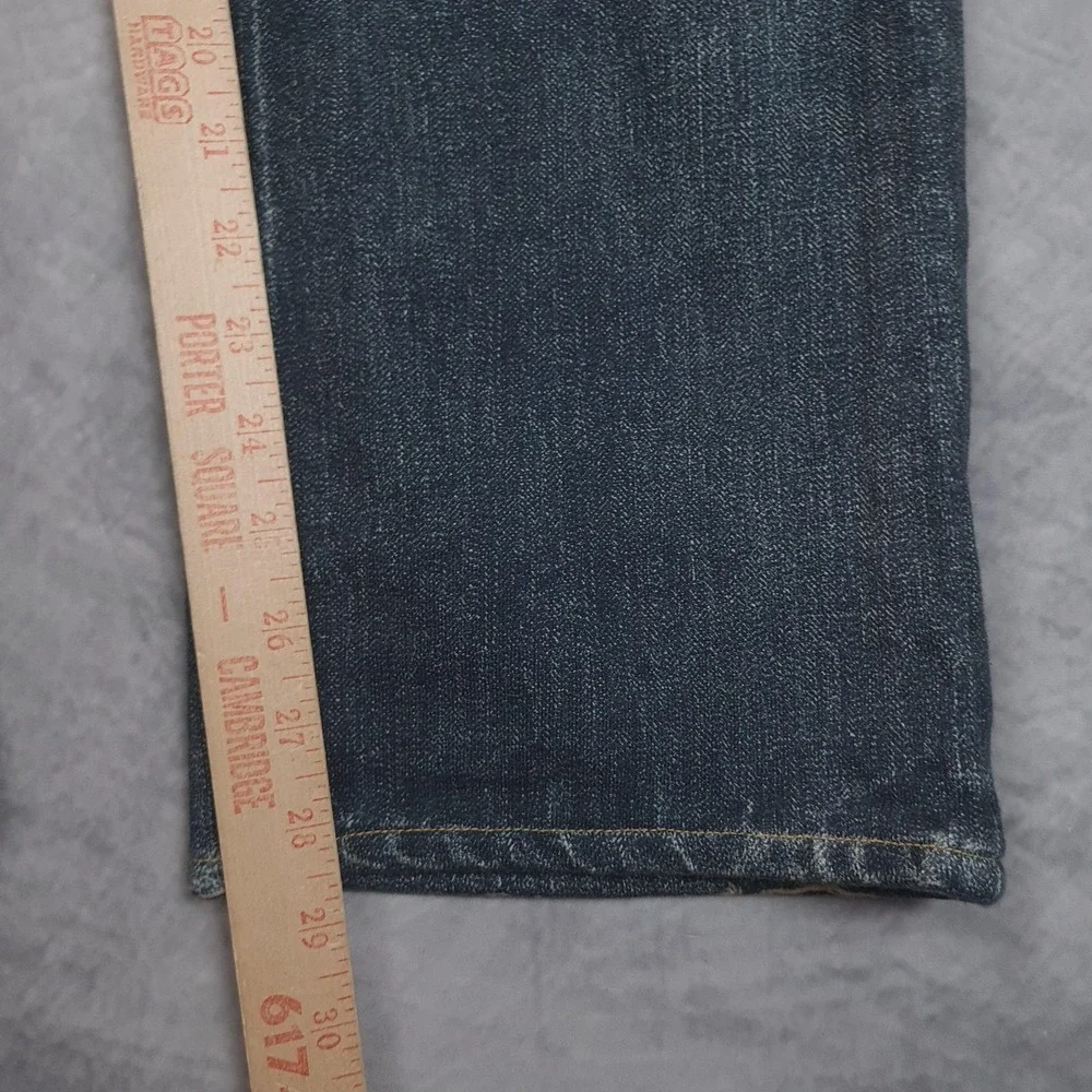 Rag & Bone Miramar Pants Mens 33 Blue Fit 4 Straight Cotton Terry